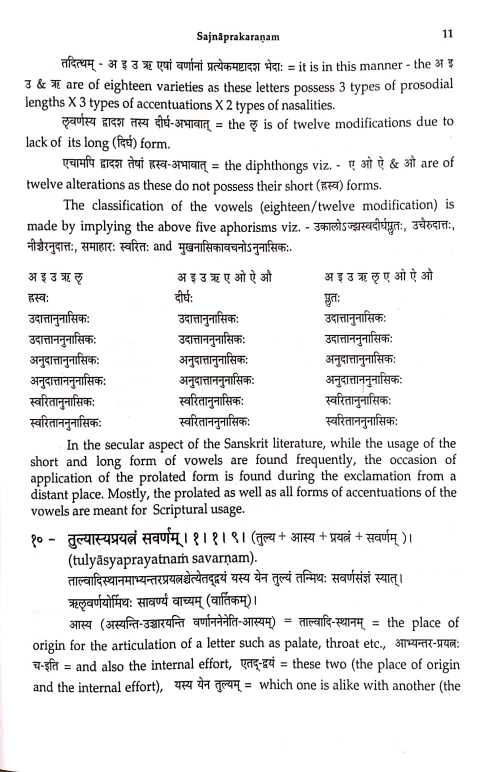 Laghusiddhantakaumudi of Sri Varadaraja